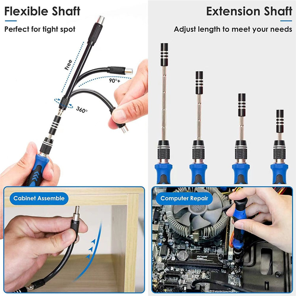120 Bits Cellphone Repair Tool Kit for iPhone, iPad, Camera Precision Screwdriver Set
