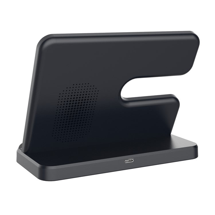 GY-Q10B 3 in 1 Fast Charger Pad Wireless Charging Station for Qi Standard Phone / Samsung Galaxy Watch / Earphon