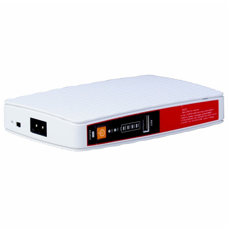 POE418P Mini UPS Battery Backup 8000mAh 5V 9V 12V 18W WiFi Router Power Suppl
