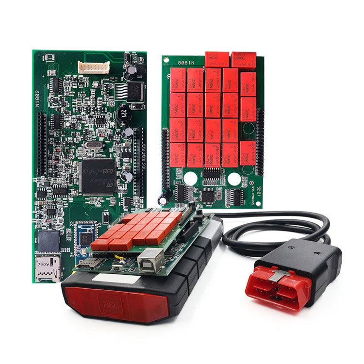 Diagnostiskt verktyg för billastbil OBD2 AK DS150E DTS Professional Auto CDP Autocom Diagnostic Scan Tool (ingen Bluetooth-kompatibel funktion inbyggd)