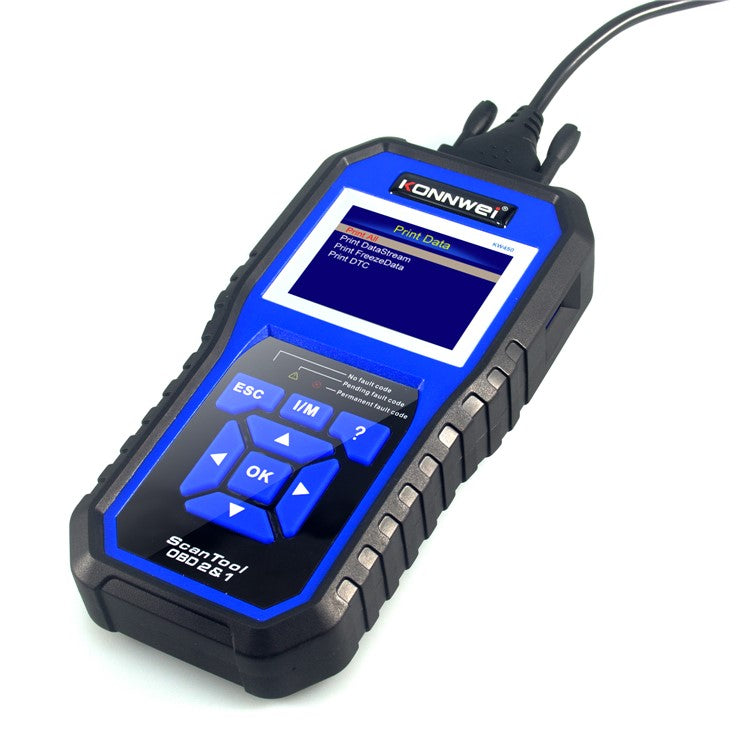 KONNWEI KW450 OBDII Skannerkodläsare Motorfelsläsare Diagnostisk skanner för VW Audi Skoda