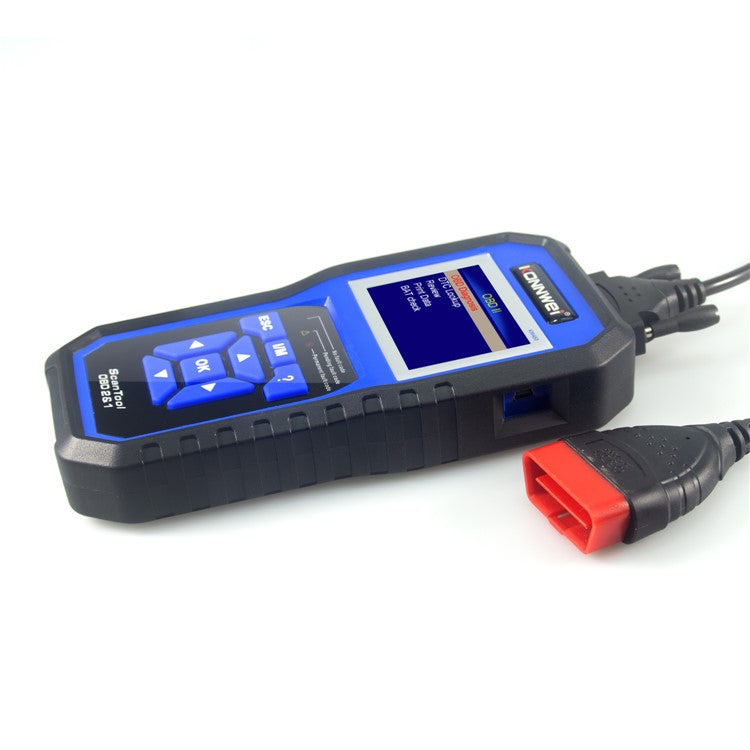 KONNWEI KW450 OBDII Skannerkodläsare Motorfelsläsare Diagnostisk skanner för VW Audi Skoda