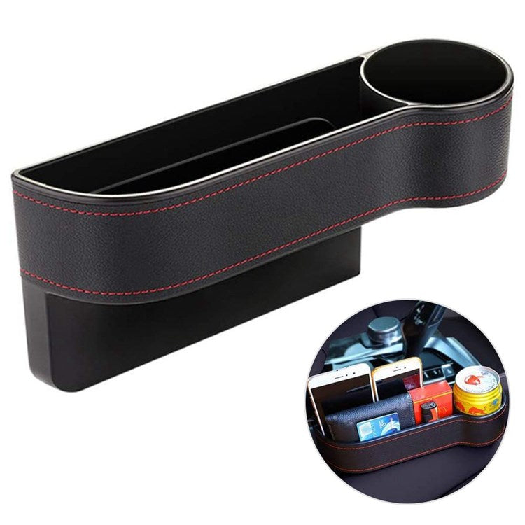 AC-ON-041 Car Seat Seam Storage Box Multifunctional Seat Gap Organizer Phone Beverage Cup Holde