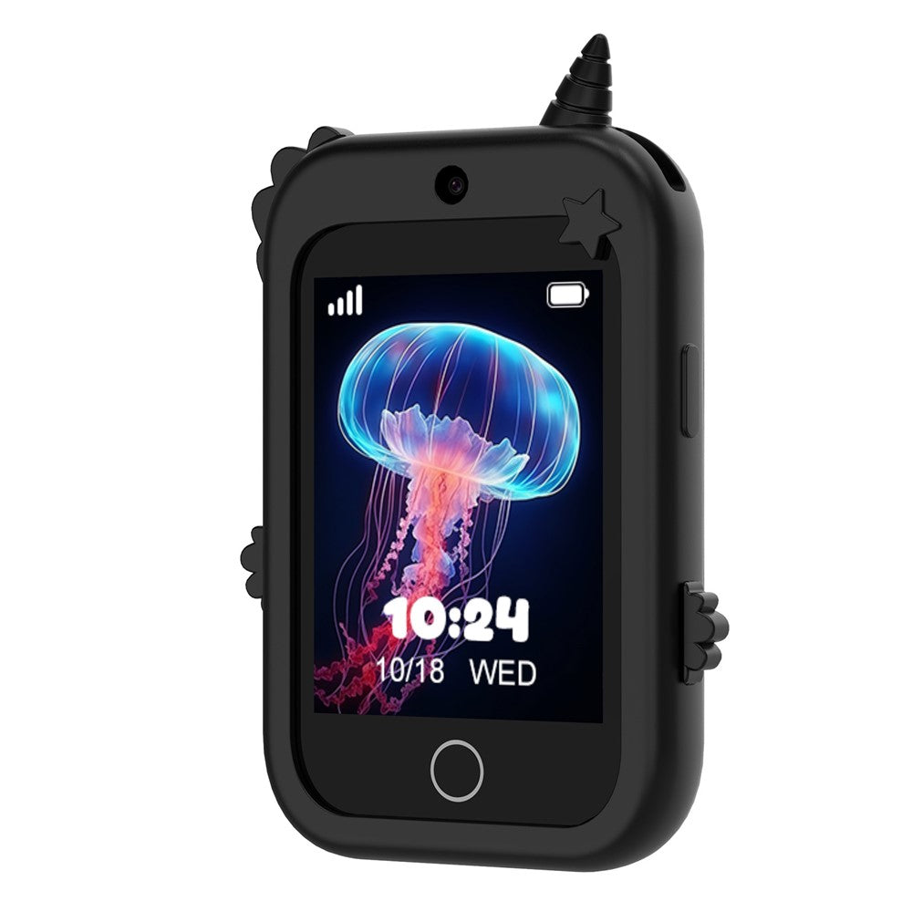 DH19 2.8 Inch Screen 4G Video Call Kids Smart Watch SOS WiFi + LBS Positioning IP65 Waterproof with Lanyard