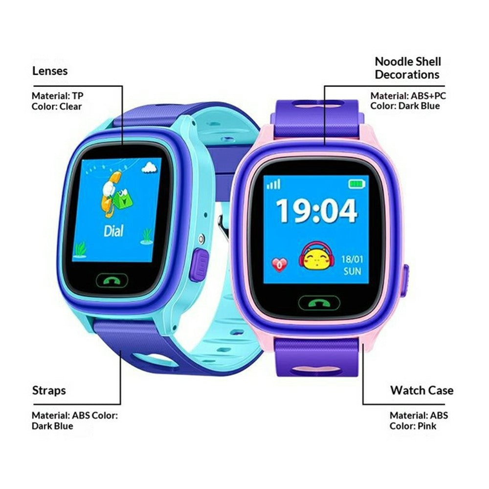 YESIDO IO51 1.44 inch HD Screen Kids Smartwatch 2G LBS Positioning IP65 Waterproof Wristwatch