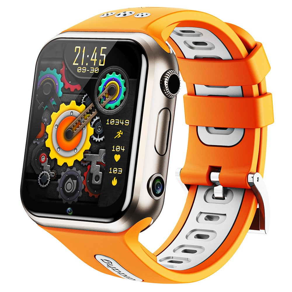 W5PRO 4G Barn Smartklocka Android 9.0 GPS+LBS+WiFi Tracker Videosamtal Armbandsur med Dubbelkamera