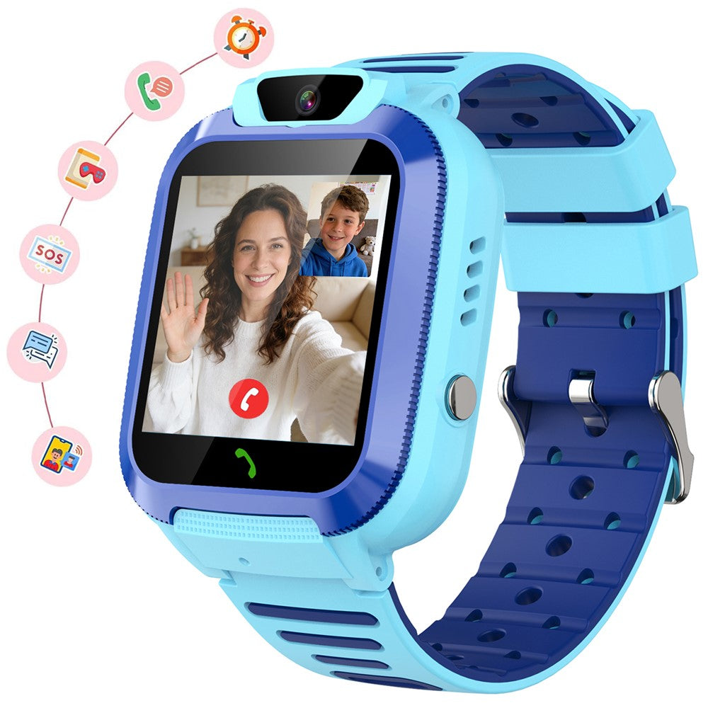 DH11 4G Kids Smart Watch with HD Video Call SOS Alert LBS + WiFi Tracker 1.44 Inch Touchscreen Phone Watch for Boys Girls