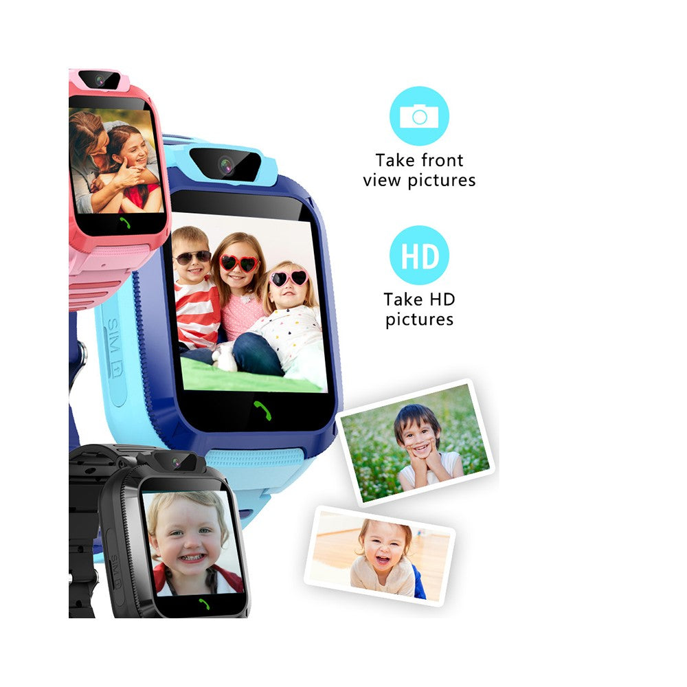 DH11 4G Kids Smart Watch with HD Video Call SOS Alert LBS + WiFi Tracker 1.44 Inch Touchscreen Phone Watch for Boys Girls
