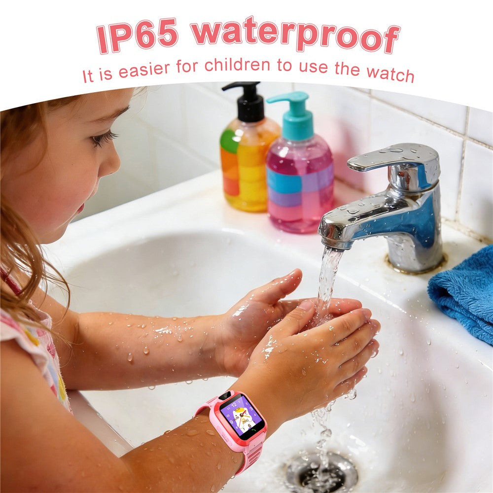 DH11 4G Kids Smart Watch with HD Video Call SOS Alert LBS + WiFi Tracker 1.44 Inch Touchscreen Phone Watch for Boys Girls