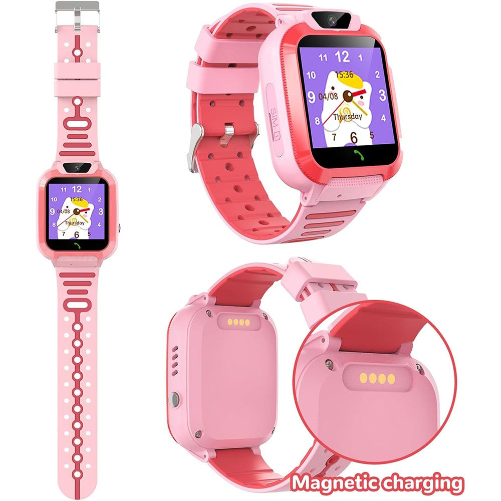 DH11 4G Kids Smart Watch with HD Video Call SOS Alert LBS + WiFi Tracker 1.44 Inch Touchscreen Phone Watch for Boys Girls