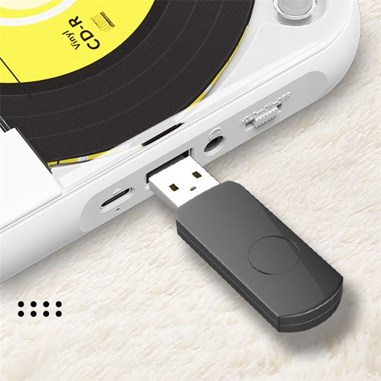 KC-918 CD Player with LCD Screen Portable Bluetooth-compatible Speaker Audio Repeater for Home Ca