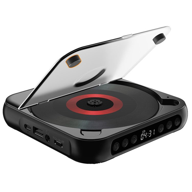 KC-918 CD Player with LCD Screen Portable Bluetooth-compatible Speaker Audio Repeater for Home Ca