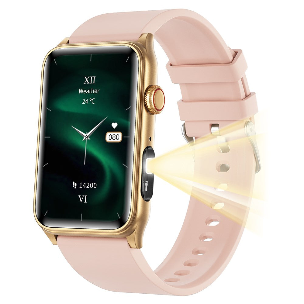G50 1,57 tums smart armband aktivitetsmätare Bluetooth-kompatibel samtalspulsmätare armband