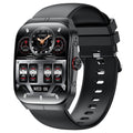 HK80 Smart Watch AMOLED Curved Screen Bluetooth-compatible Call Health Monitor NFC Waterproof Fitness Tracker Watch