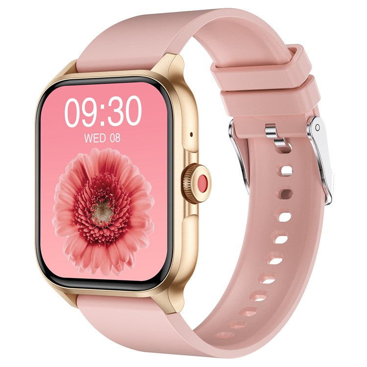 MX09 Smart Watch Bluetooth-kompatibel Calling Heart Rate Monitor 1,85 tums HD-skärm Fitness Tracker Watch