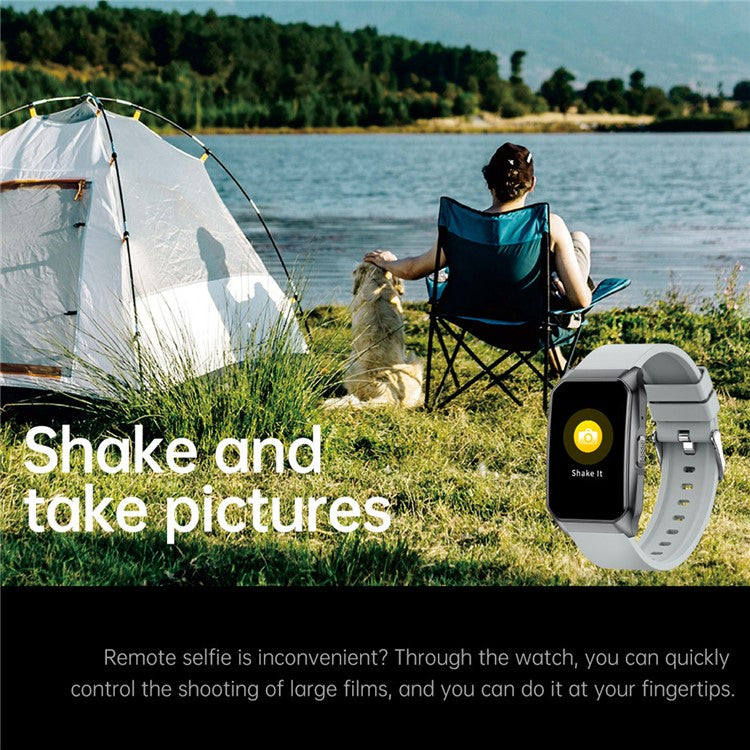 T69 Smart Armband Fitness Tracker Böjd skärm Bluetooth-kompatibel Call Health Monitor Sportarmband