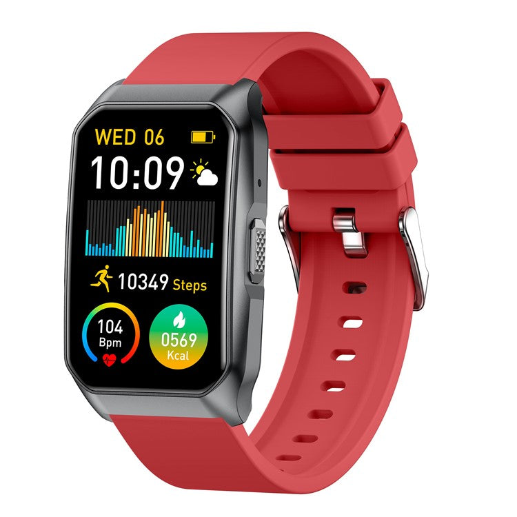 T69 Smart Armband Fitness Tracker Böjd skärm Bluetooth-kompatibel Call Health Monitor Sportarmband