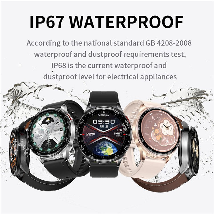 T97 2 i 1 Smart Watch med trådlösa hörsnäckor Bluetooth-kompatibla samtalshälsoövervakning Sport Vattentät klocka