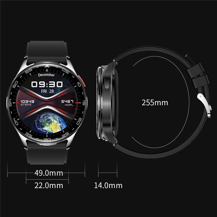 T97 2 i 1 Smart Watch med trådlösa hörsnäckor Bluetooth-kompatibla samtalshälsoövervakning Sport Vattentät klocka