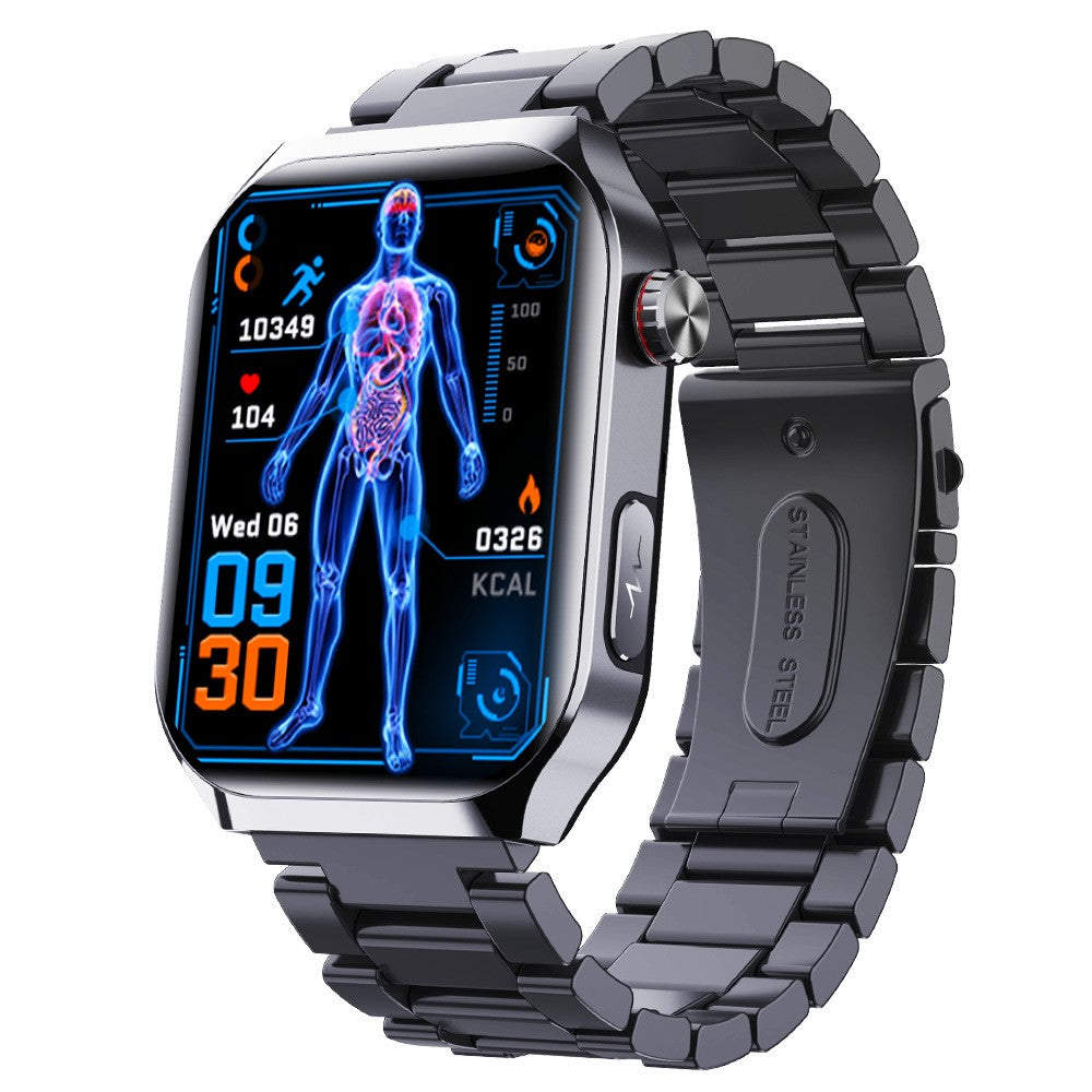 F700 Smartklocka SOS EKG Hälsomonitor Sömn Fitness Tracker