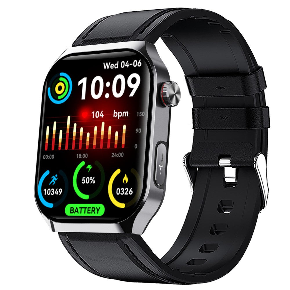 F700 Smartklocka SOS EKG Hälsomonitor Sömn Fitness Tracker