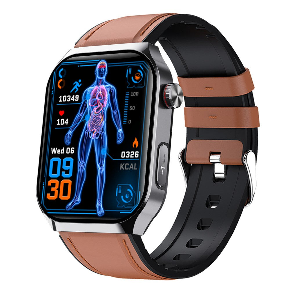 F700 Smartklocka SOS EKG Hälsomonitor Sömn Fitness Tracker