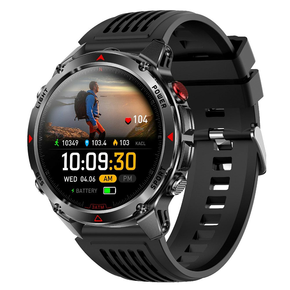 HT37 Bluetooth-compatible Smart Watch Waterproof Fitness Tracker with Blood Pressure / Heart Rate Monitor