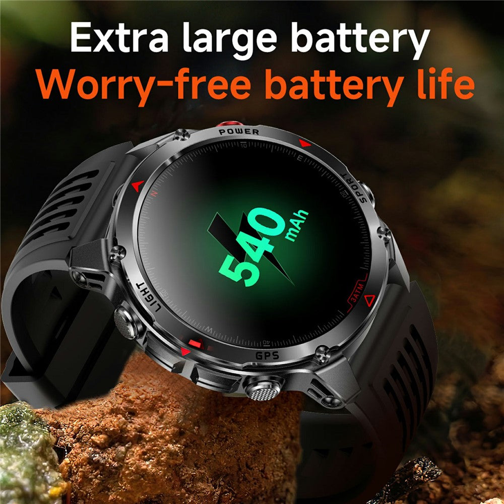 HT37 Bluetooth-compatible Smart Watch Waterproof Fitness Tracker with Blood Pressure / Heart Rate Monitor