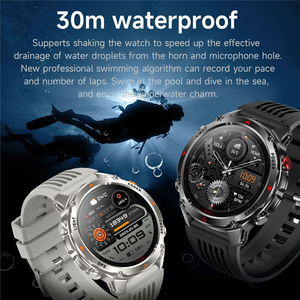HT37 Bluetooth-compatible Smart Watch Waterproof Fitness Tracker with Blood Pressure / Heart Rate Monitor