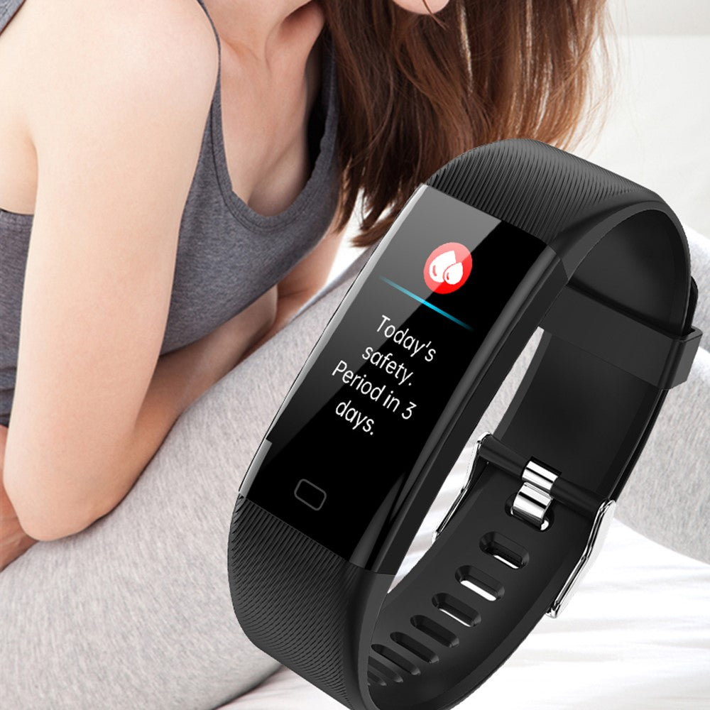 F71 Smart Bracelet Blood Pressure Heart Rate Temperature Pulse Oximeter Pedometer Fitness Tracker
