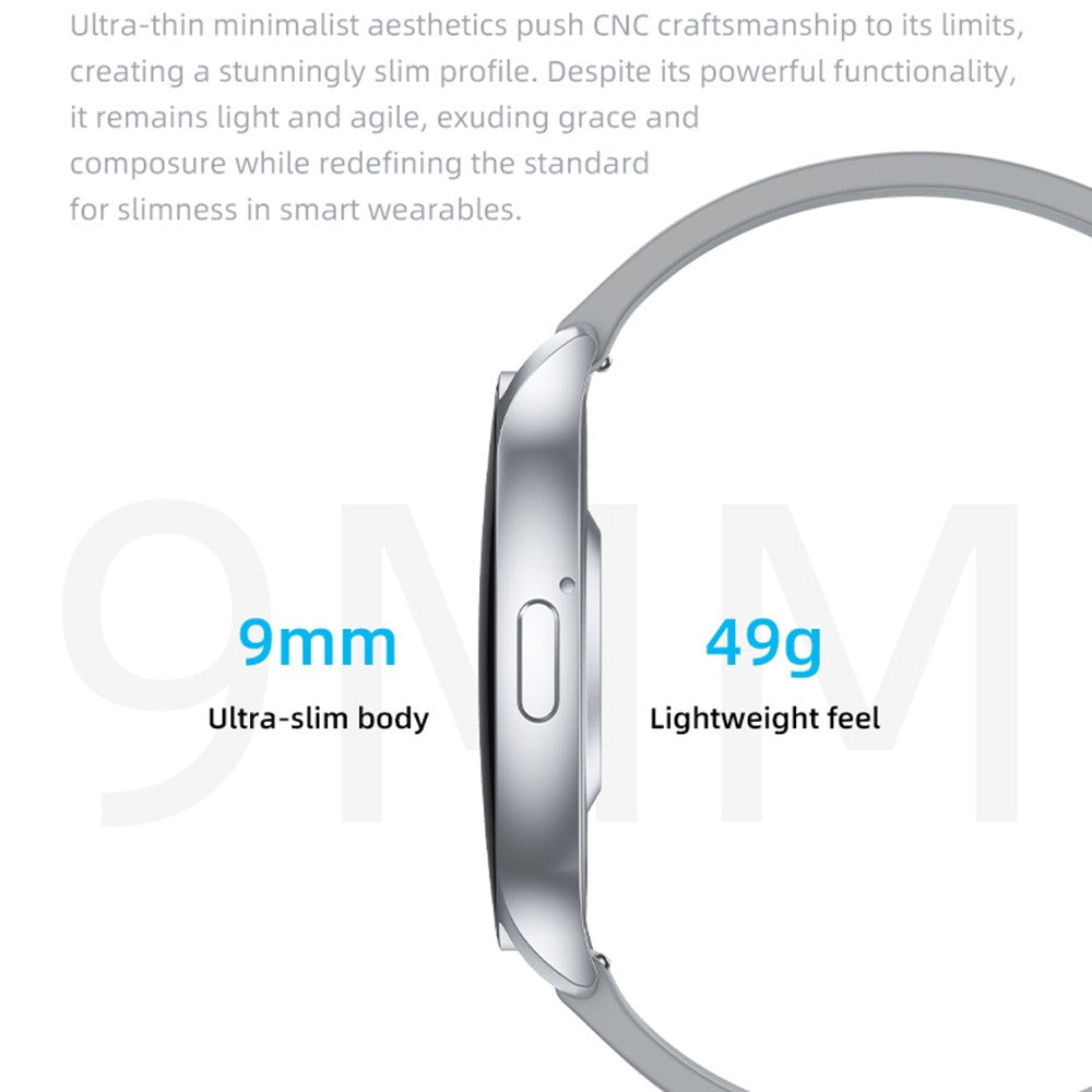 U23 100+ Sports Modes Health Monitoring Bluetooth-compatible Call 1.32 Inch AMOLED HD Screen Smart Watch