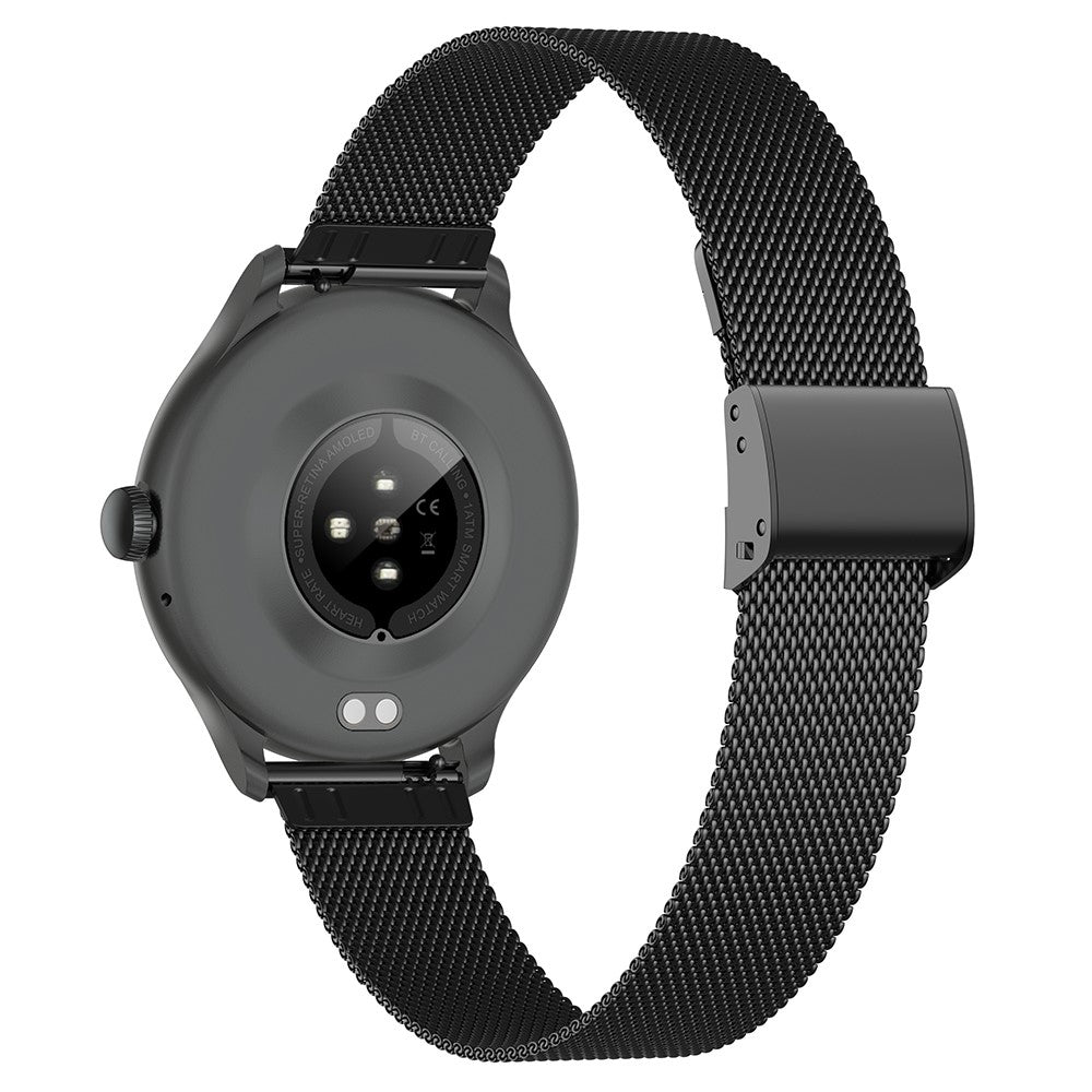 L05 Women Smart Watch 1.19" AMOLED Screen Bluetooth-compatible Call Music Heart Rate Health Monitor