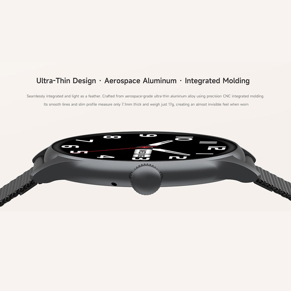 L05 Women Smart Watch 1.19" AMOLED Screen Bluetooth-compatible Call Music Heart Rate Health Monitor