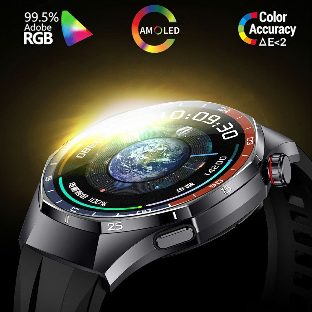 Y108 1.32 Inch AMOLED Screen Smart Watch IP68 Waterproof ECG Heart Rate Blood Oxygen Bluetooth Call Health Monitor