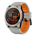 F8 Pro Outdoor Smart Watch 1.43 Inch AMOLED 530mAh 5ATM Waterproof LED Flashlight Health Monitor for Sports
