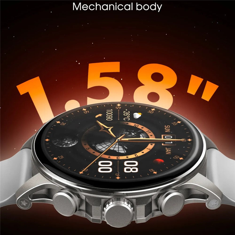 LDNIO SW01 Smart Watch 1.58 Inch AMOLED IP68 Waterproof Bluetooth-compatible Call Heart Rate Blood Oxygen Sleep Health Monitor