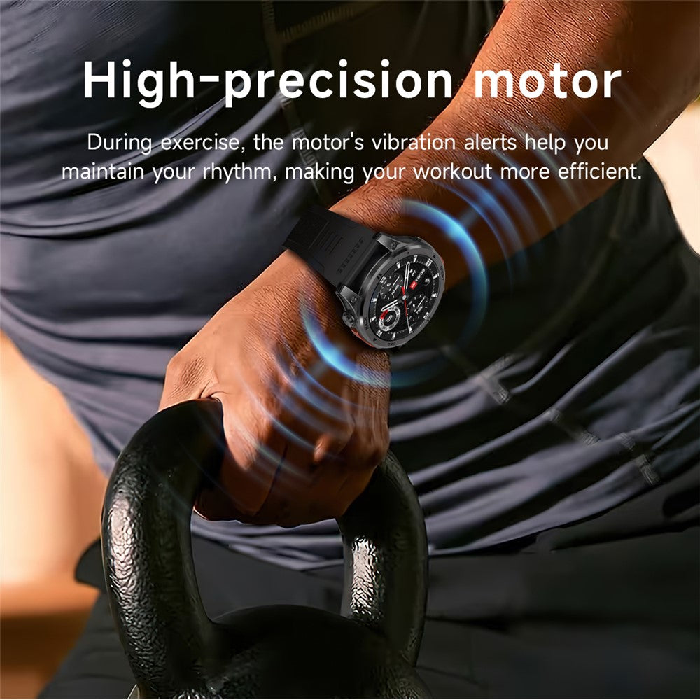 GTH5 1.46 Inch GPS Smart Watch IP68 Waterproof 100+ Sports Modes Bluetooth-compatible Call Wristwatch