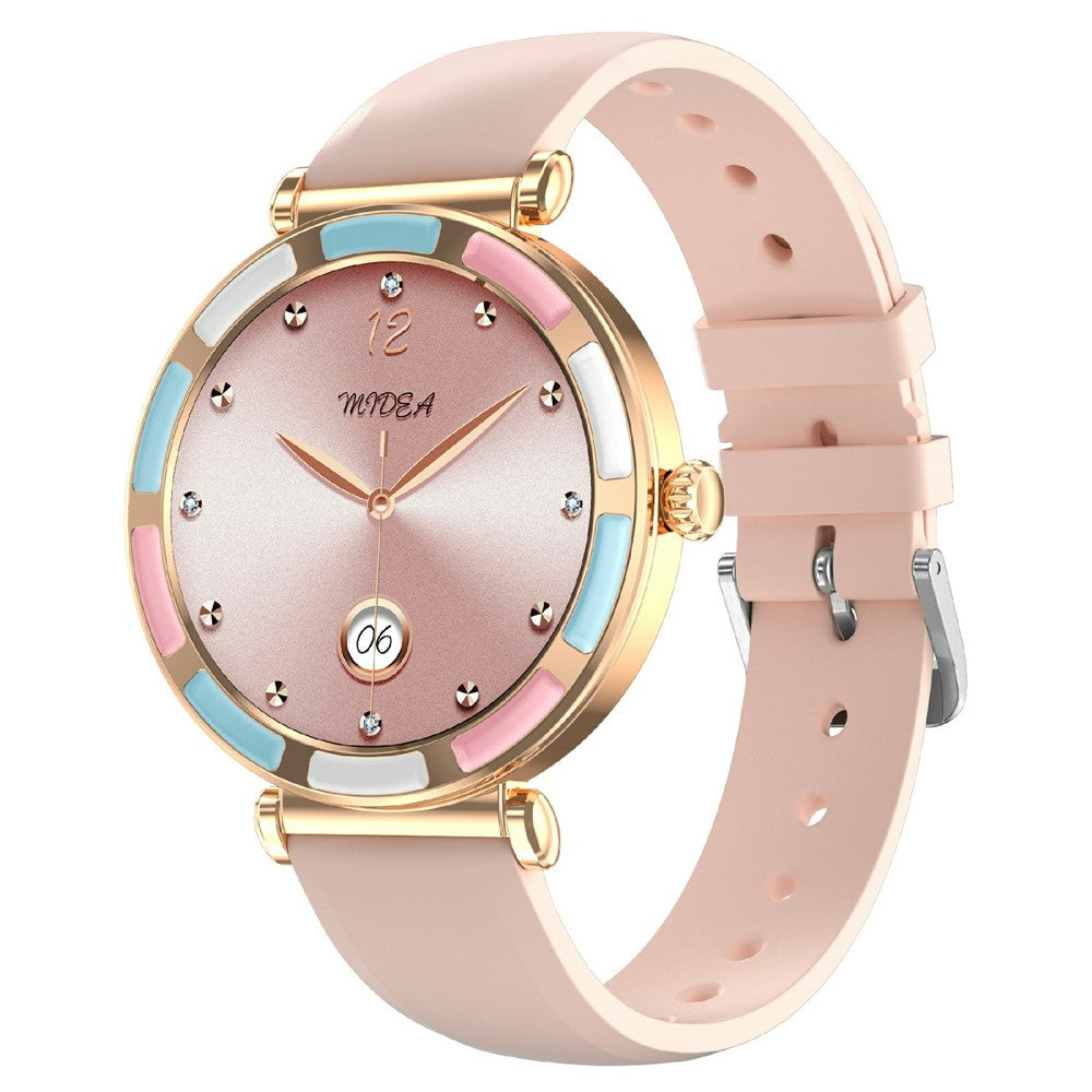 P61 1.27 Inch Screen Bluetooth-compatible Smart Watch for Women Health Monitor IP67 Waterproof Fitness Tracker