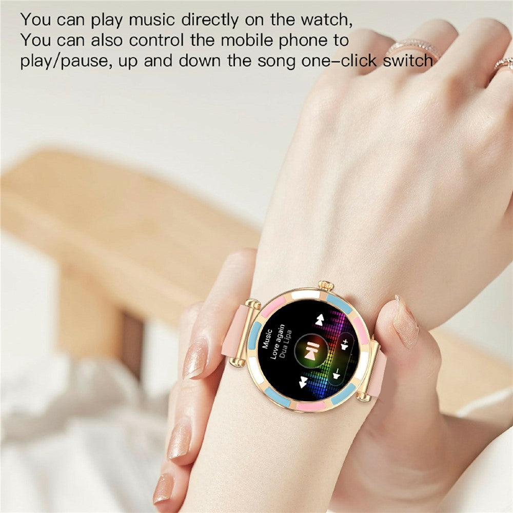 P61 1.27 Inch Screen Bluetooth-compatible Smart Watch for Women Health Monitor IP67 Waterproof Fitness Tracker