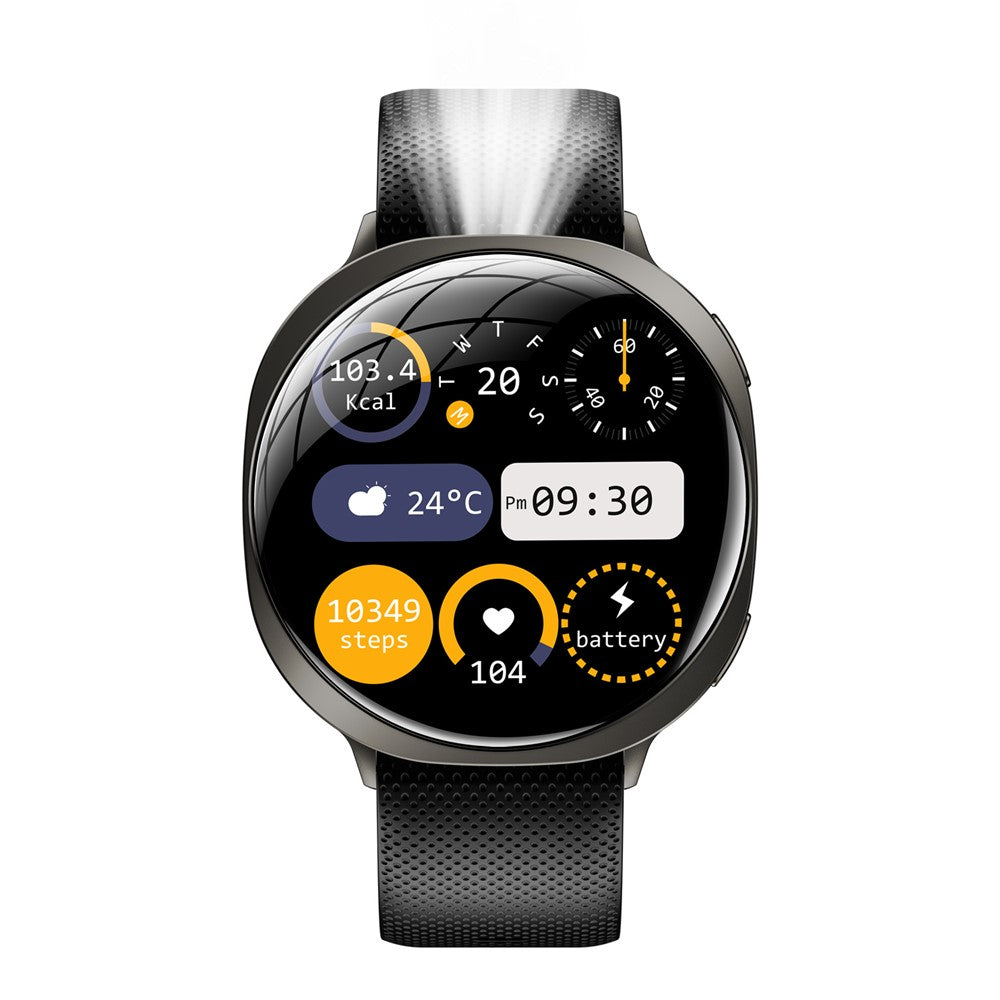 M301 Ultra Thin Smart Watch 1.32 inch AMOLED IP68 Waterproof Bluetooth-compatible Calling Fitness Tracker
