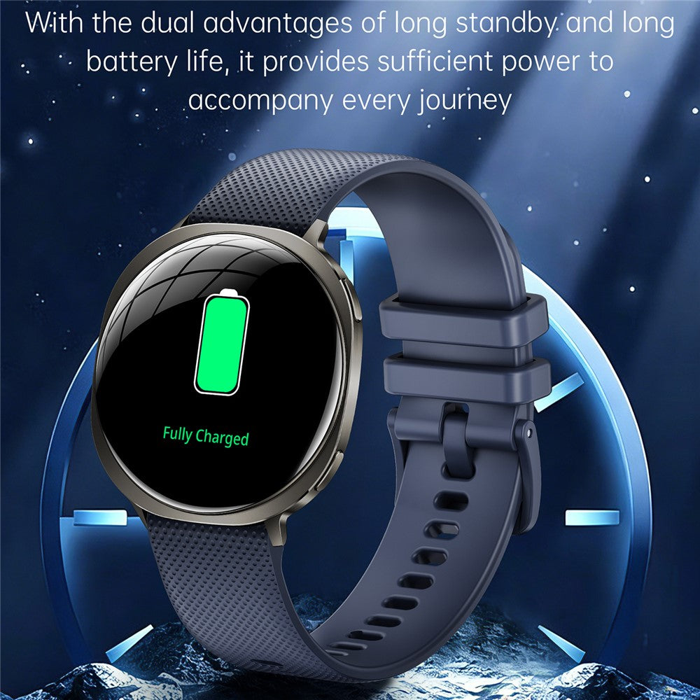 M301 Ultra Thin Smart Watch 1.32 inch AMOLED IP68 Waterproof Bluetooth-compatible Calling Fitness Tracker