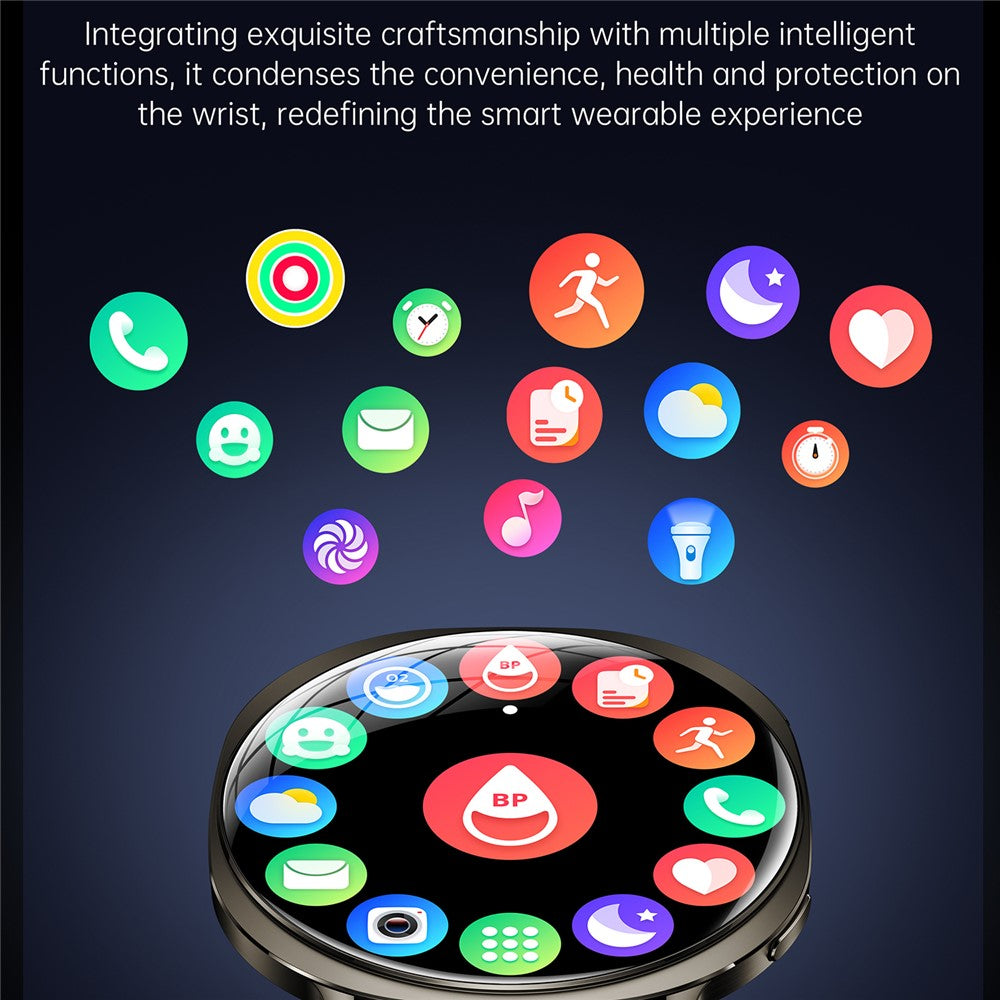 M301 Ultra Thin Smart Watch 1.32 inch AMOLED IP68 Waterproof Bluetooth-compatible Calling Fitness Tracker