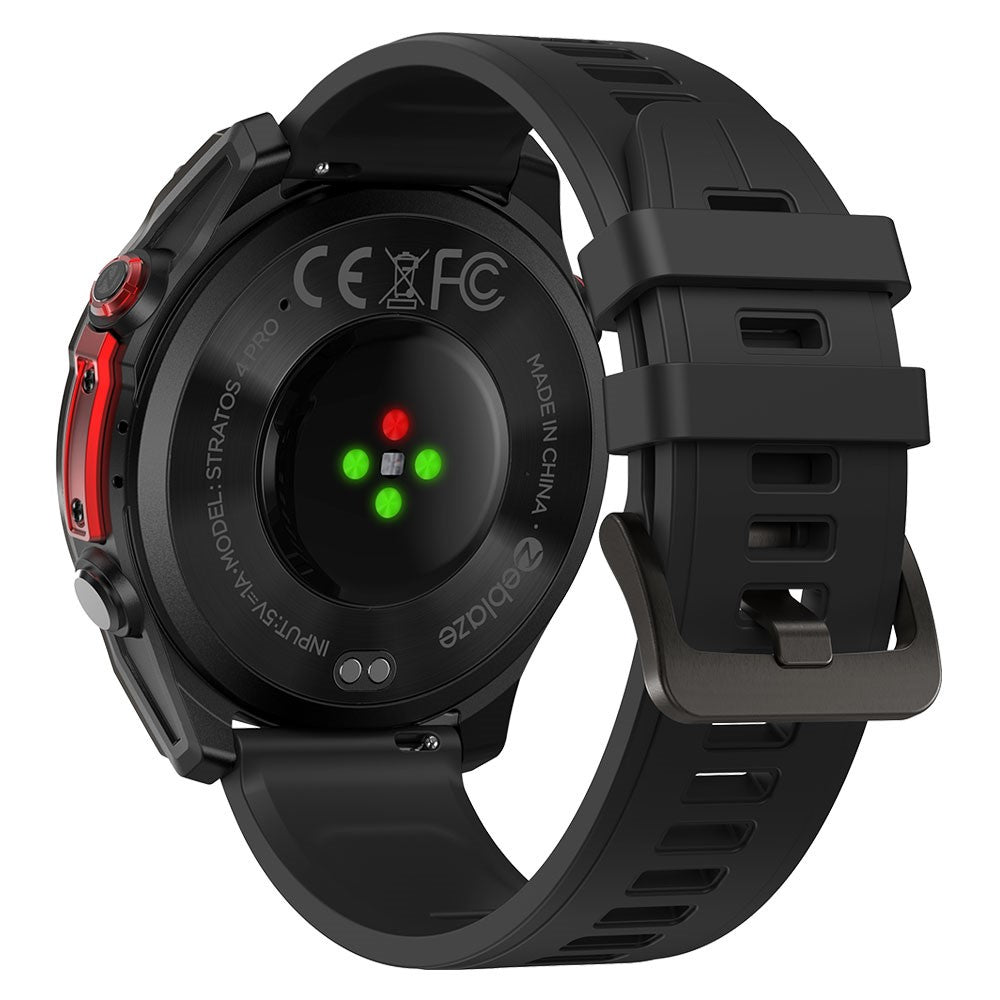 ZEBLAZE Stratos 4 Pro 1.43 inch AMOLED Smartwatch GPS Bluetooth-compatible Calling 5ATM Waterproof