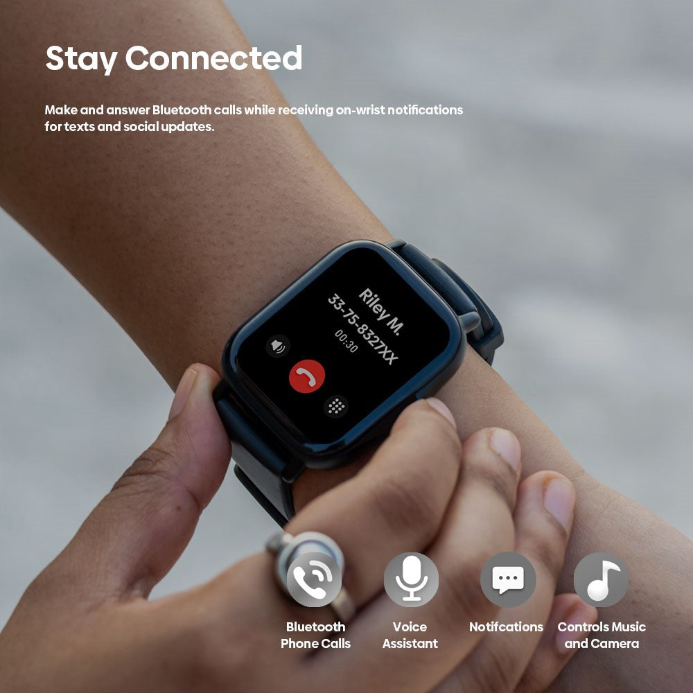 ZEBLAZE Btalk Pro 1.91 inch Smart Watch Bluetooth-compatible Calling Heart Rate SpO2 Fitness Tracker