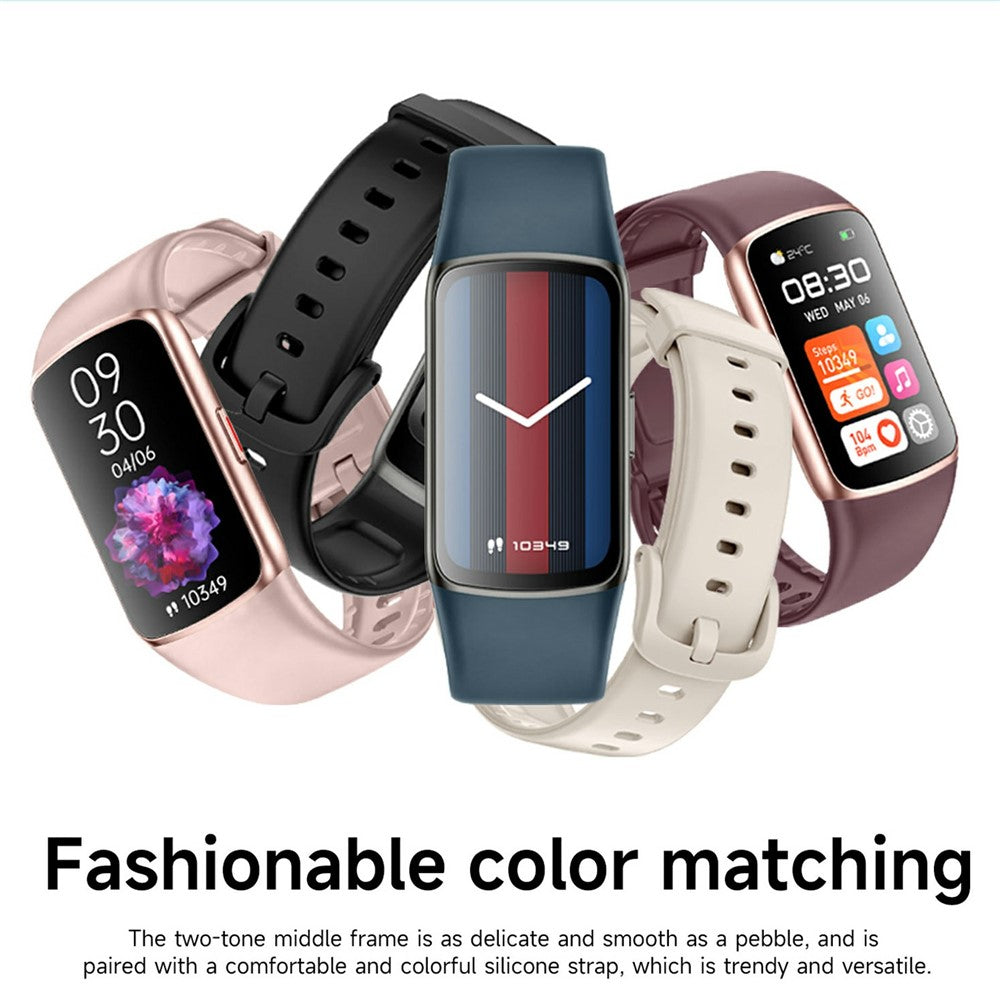 FT55 Smart Watch 1.47 Inch TFT Touchscreen 123 Sports Modes Health Monitoring 3ATM Waterproof