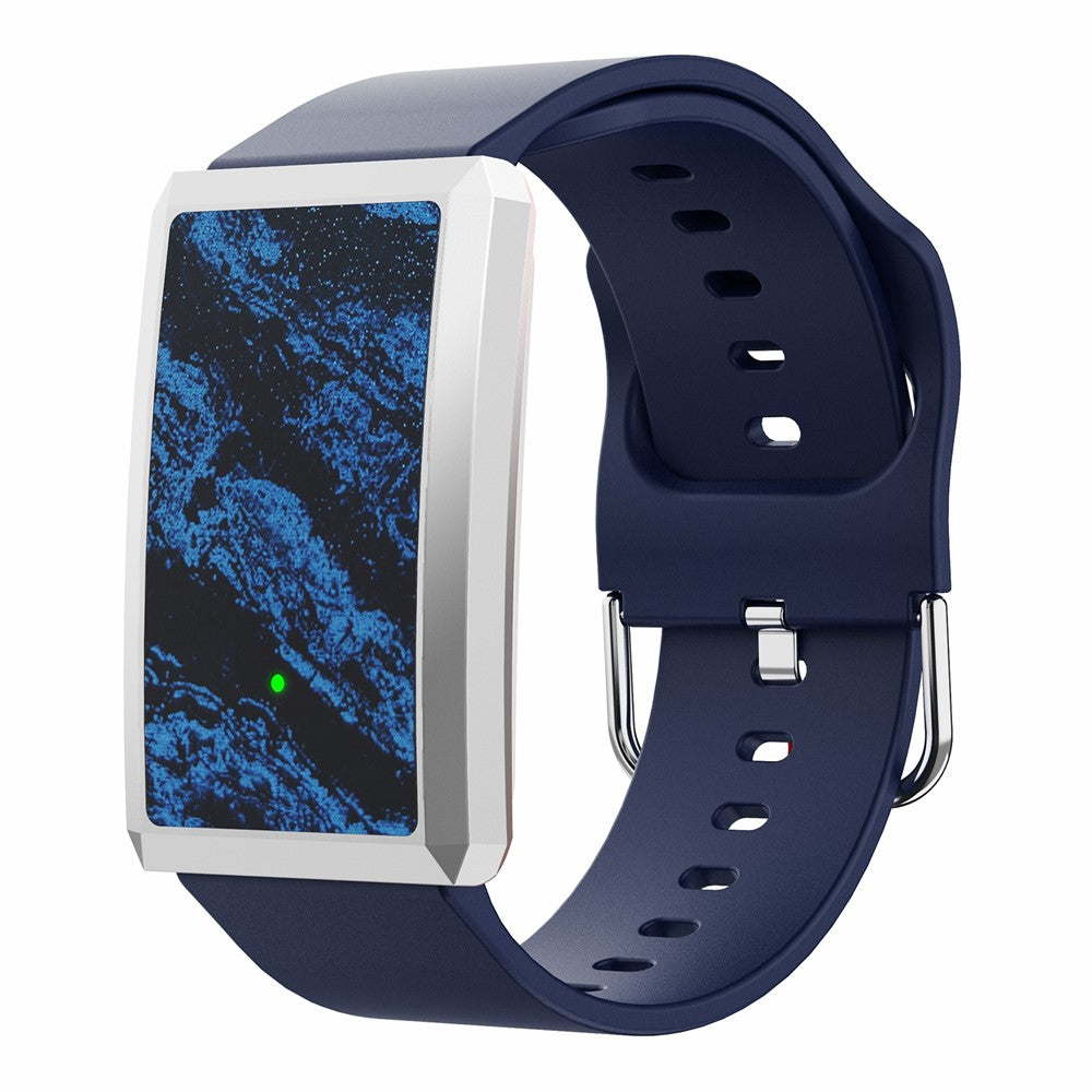 F360 Smart Band Heart Rate HRV Blood Oxygen Sleep Monitoring Women Health Step Counter Sport Wristband, Silicone Strap
