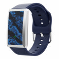 F360 Smart Band Heart Rate HRV Blood Oxygen Sleep Monitoring Women Health Step Counter Sport Wristband, Silicone Strap