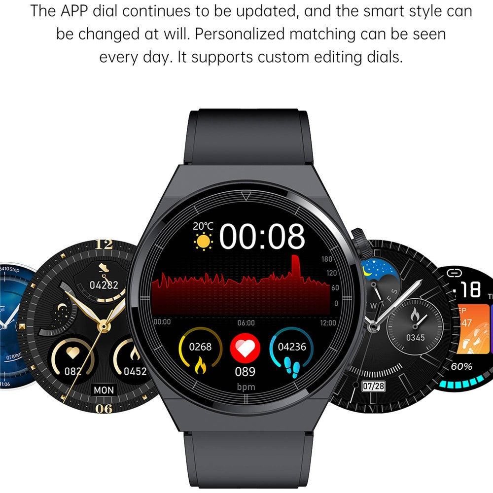 T88 TPU Strap 1.39 inch Bluetooth-compatible Call Smart Watch Waterproof Sleep Health Monitoring Sports Bracelet