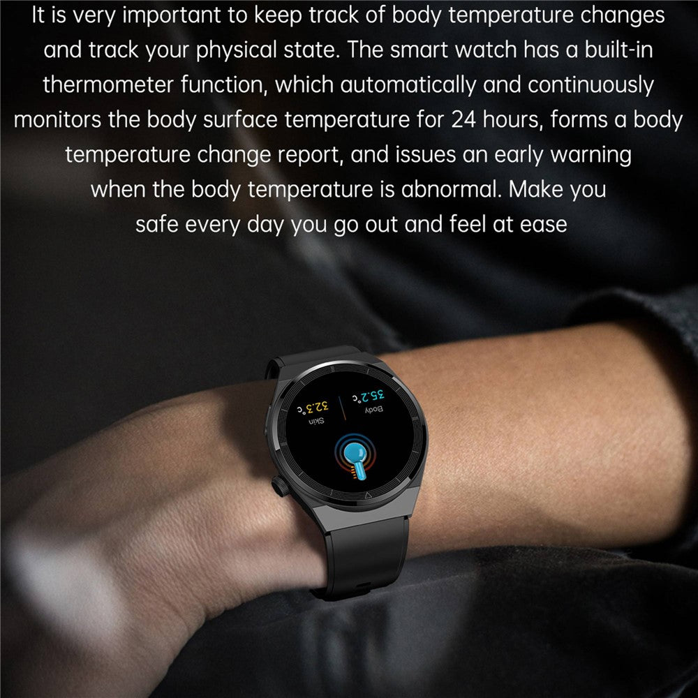 T88 TPU Strap 1.39 inch Bluetooth-compatible Call Smart Watch Waterproof Sleep Health Monitoring Sports Bracelet