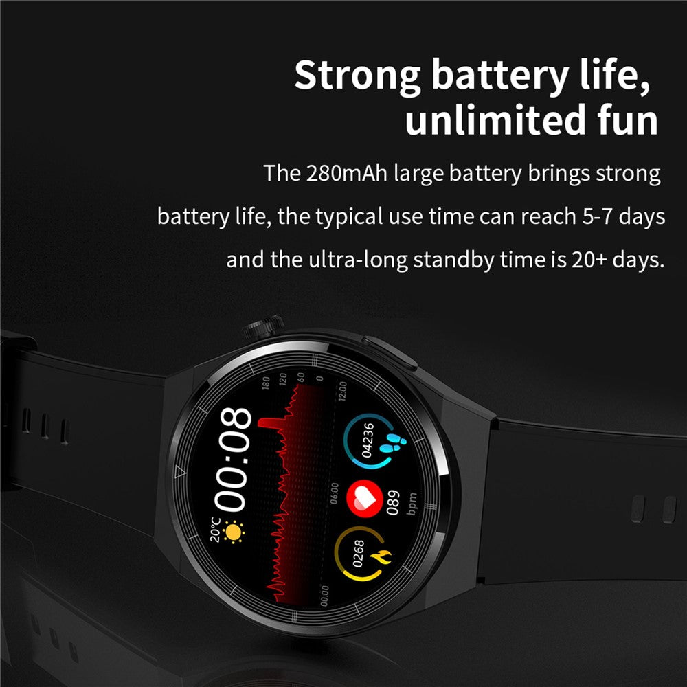 T88 TPU Strap 1.39 inch Bluetooth-compatible Call Smart Watch Waterproof Sleep Health Monitoring Sports Bracelet